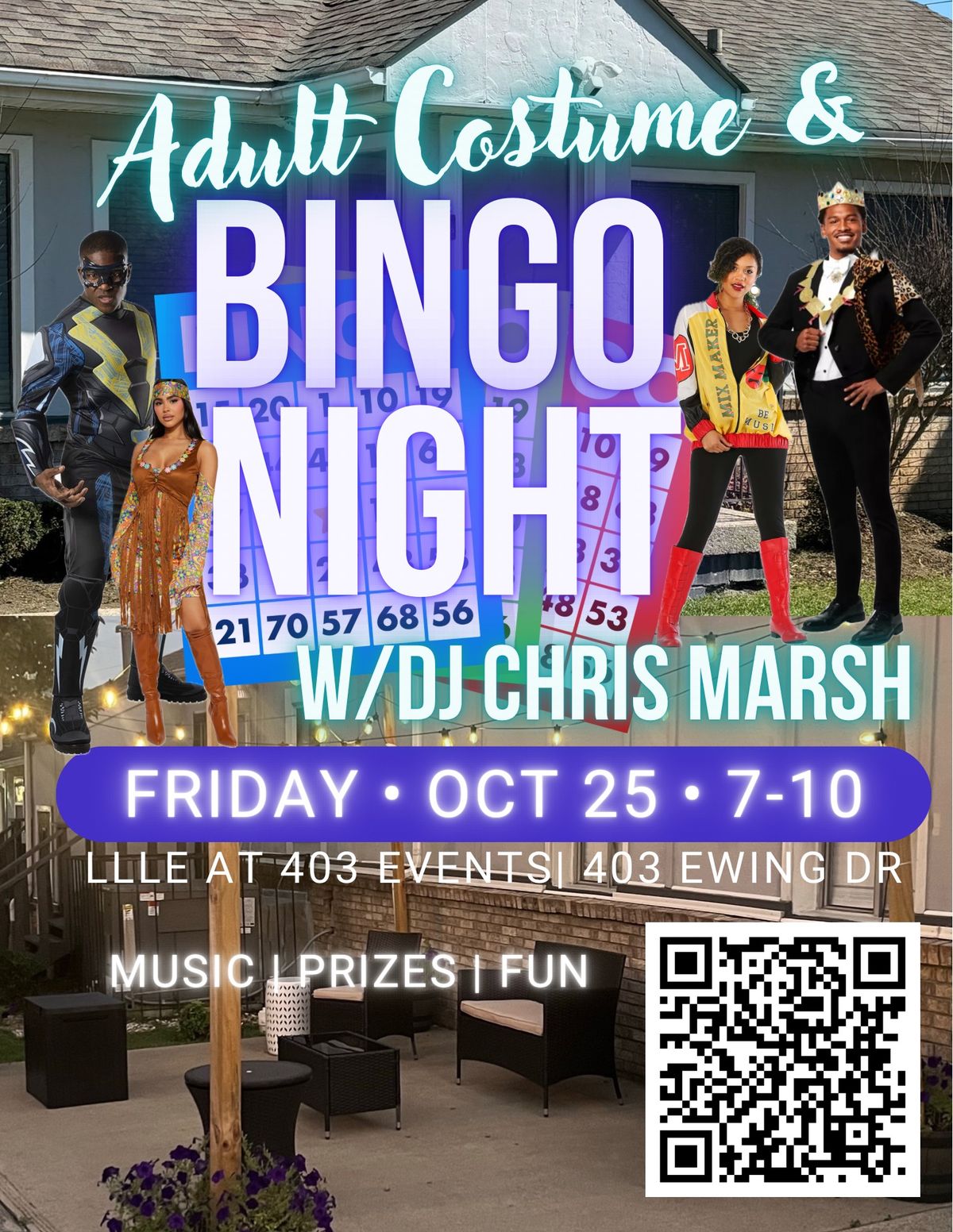 Adult Costume & Bingo Night Bash at LLLE at 403 Events