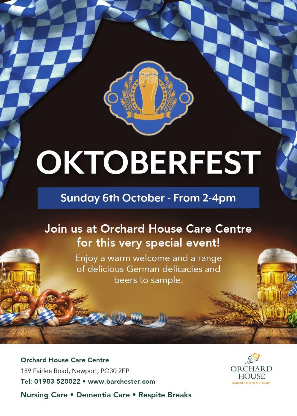 \ud83c\udf89\ud83c\udf7a Oktoberfest is coming to Orchard House!