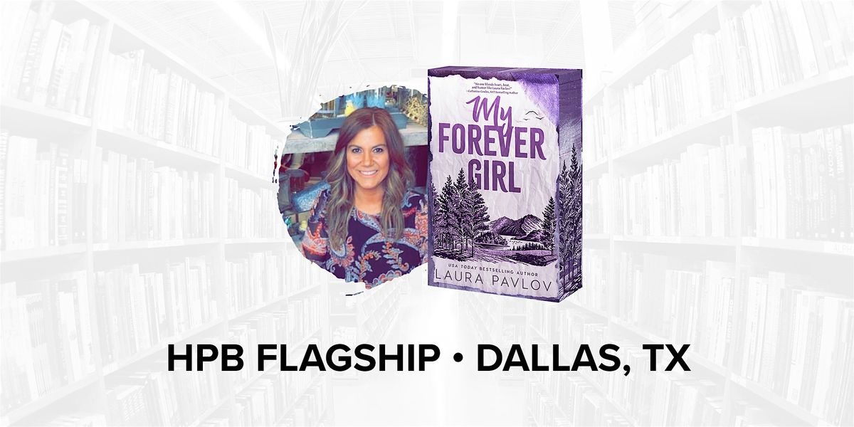 Talk and Book Signing with Bestselling Author Laura Pavlov