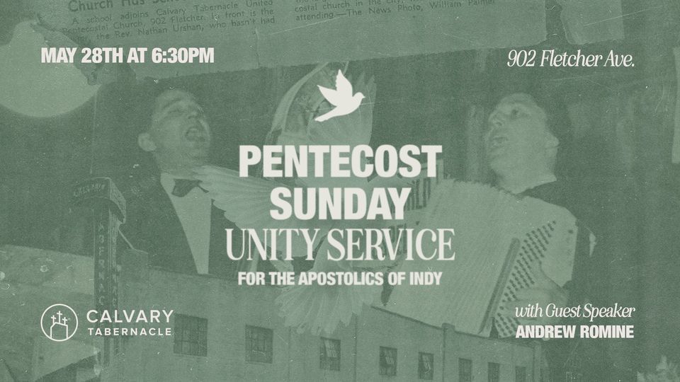 Pentecost Sunday Unity Service