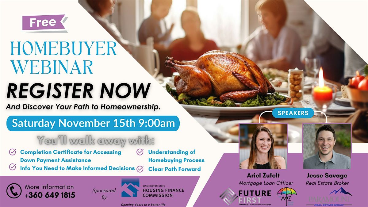 WA State Homebuyer Education Webinar