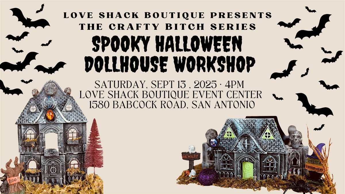 Spooky Halloween Dollhouse Workshop
