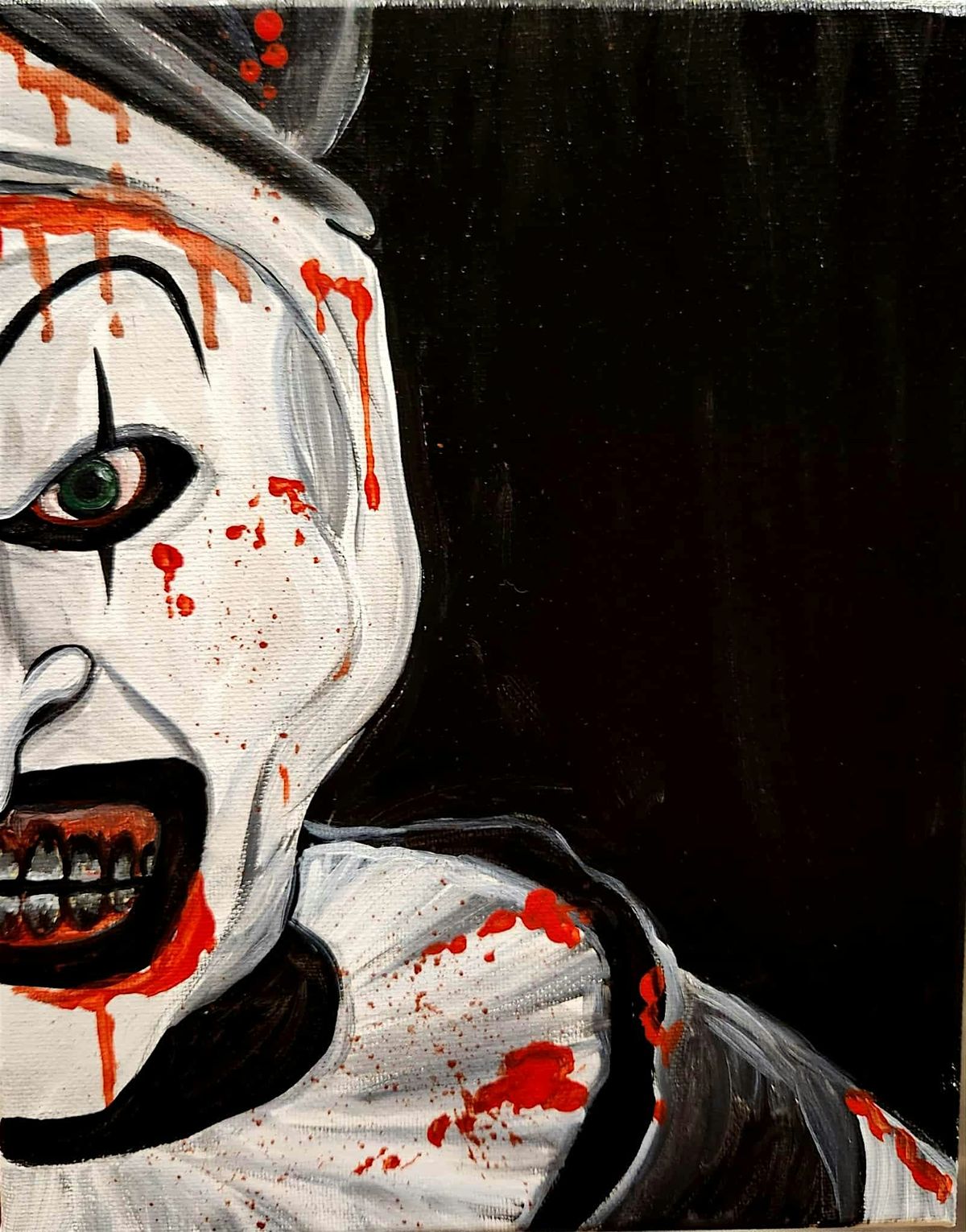 A TERRIFYING PAINT NIGHT Exclusive to The Wolf Bar!