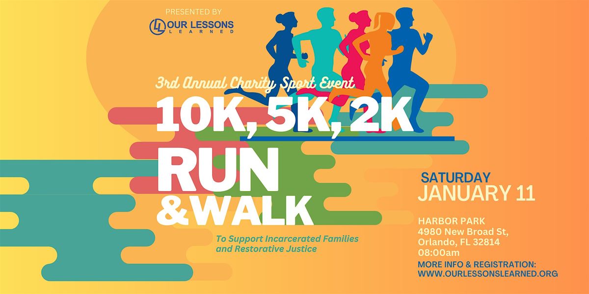 Our Lessons Learned 2nd Annual 10k, 5k,& 2k Run &  Walk