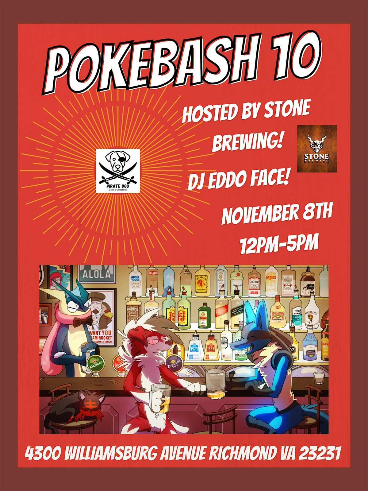 PDCC's PokeBash 10 TCG Card Show (Stone Brewing)