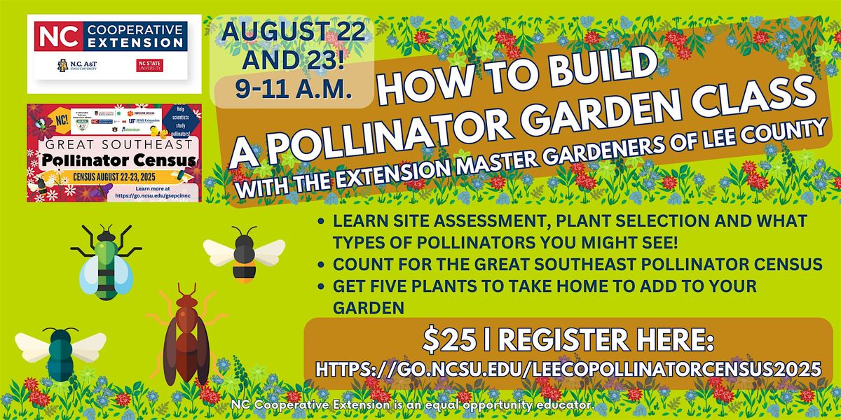 How to Create a Pollinator Garden Class