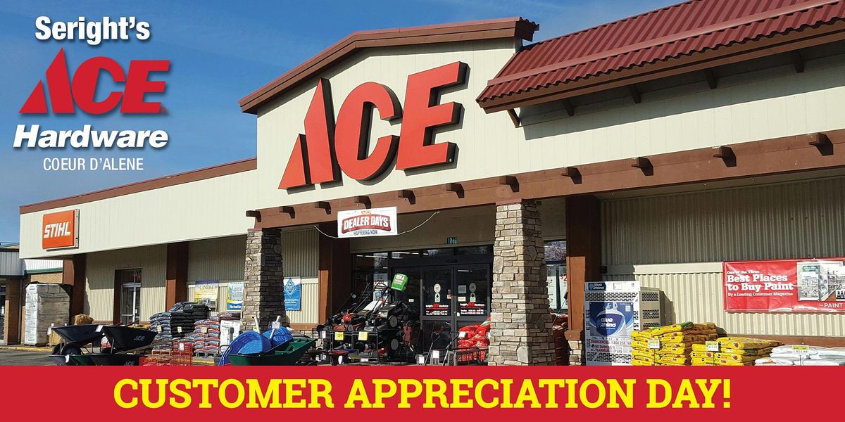 Seright's Ace Hardware Customer Appreciation Day 2021 - CDA