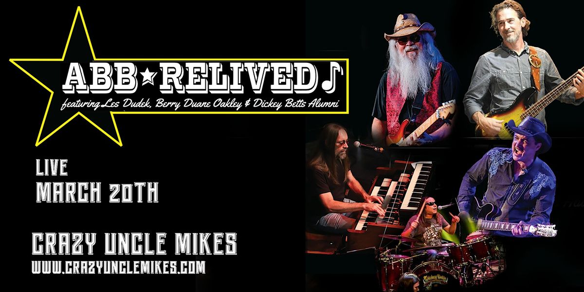 ABB Relived featuring Les Dudek, Berry Duane Oakley & Dickey Betts Alumni