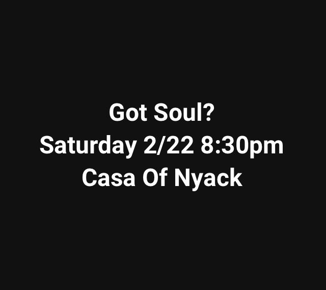 Got Soul?  Saturday Night Dance Party!