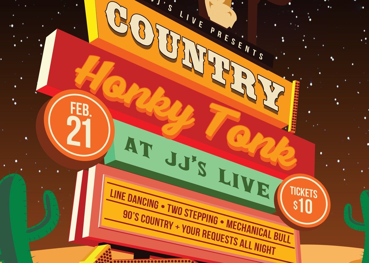 Country Honky Tonk Party at JJ's Live