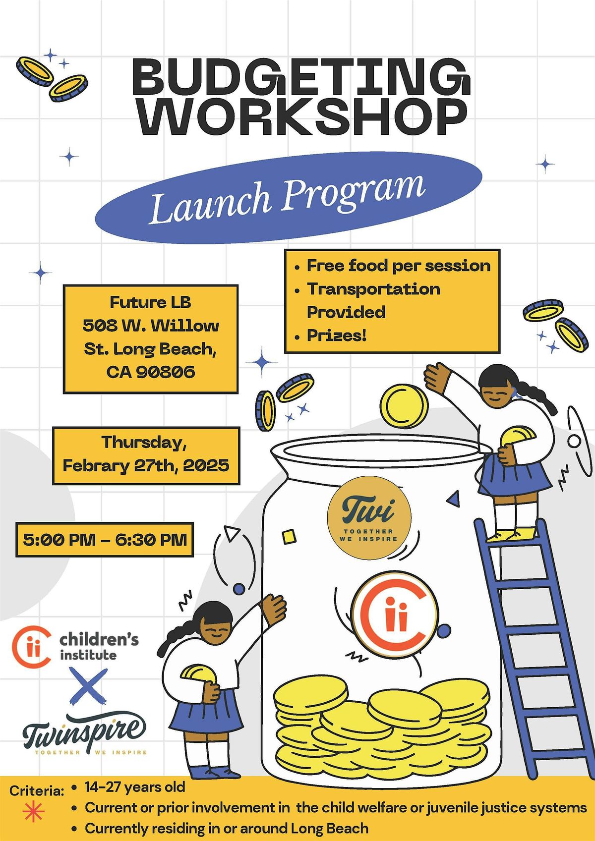 Budgeting Workshop (Launch Program)