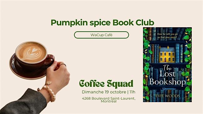 Pumpkin spice Book Club