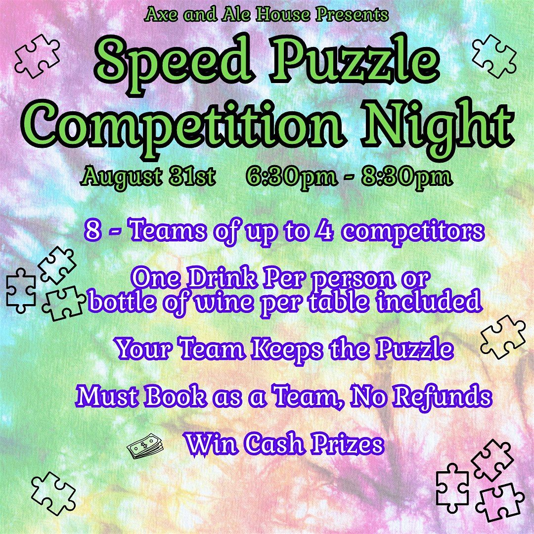 Jig Saw Speed Puzzle Night