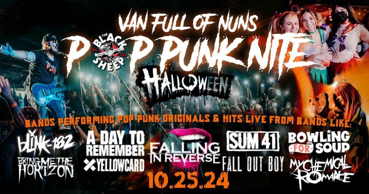 Pop Punk Nite: Halloween! Colorado Springs, CO! by: Van Full of Nuns!