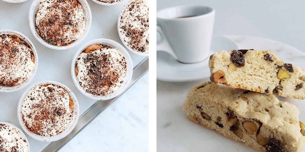 **SOLD OUT** Italian Baking Class: Tiramisu & Pistachio Biscotti