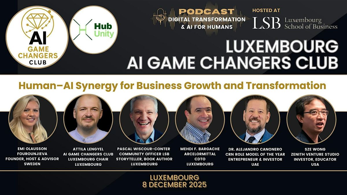 AI Game Changers Luxembourg | Human-AI Synergy for Business Growth