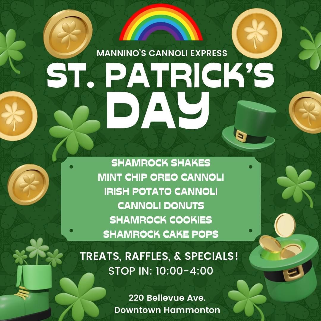 St. Patrick\u2019s Day Bash @ Mannino\u2019s 