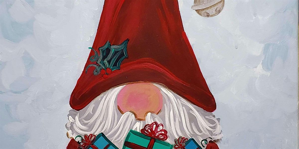 Festive Gnome - Paint and Sip by Classpop!\u2122