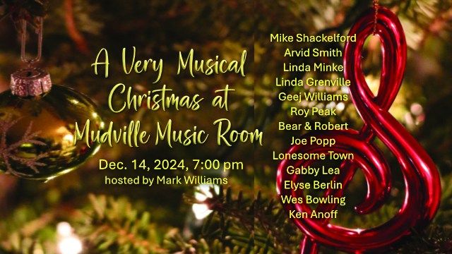 A Very Musical Christmas at Mudville Music Room