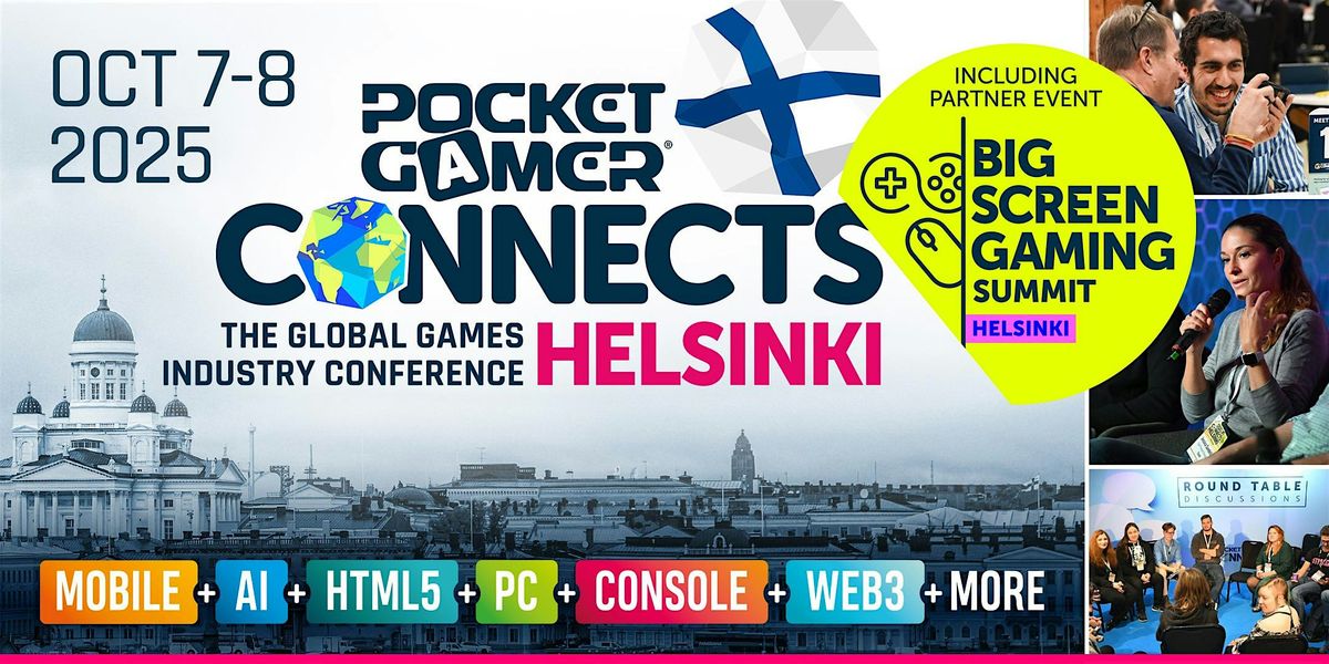 Pocket Gamer Connects Helsinki 2025