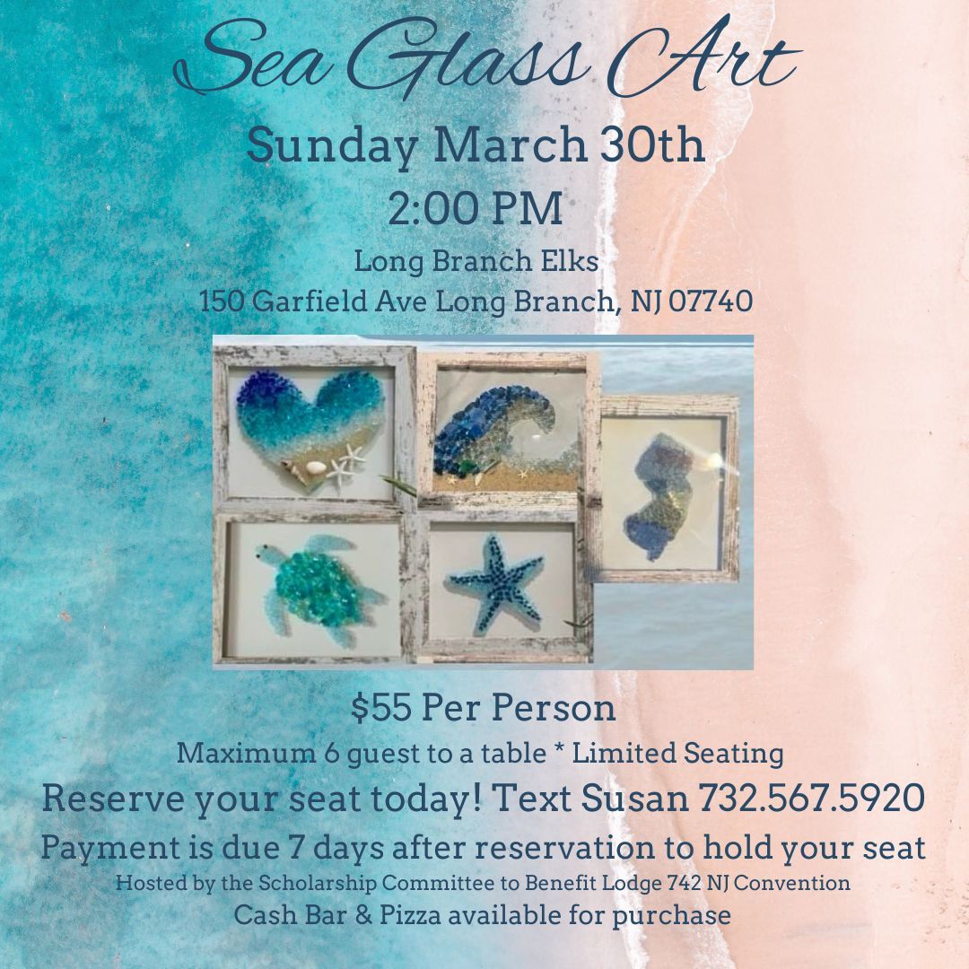 Sea Glass Art Fundraiser