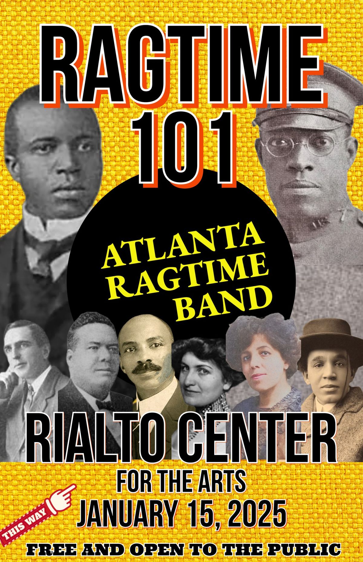 Ragtime 101 - Feed Your Senses Series @ Rialto Center for the Arts