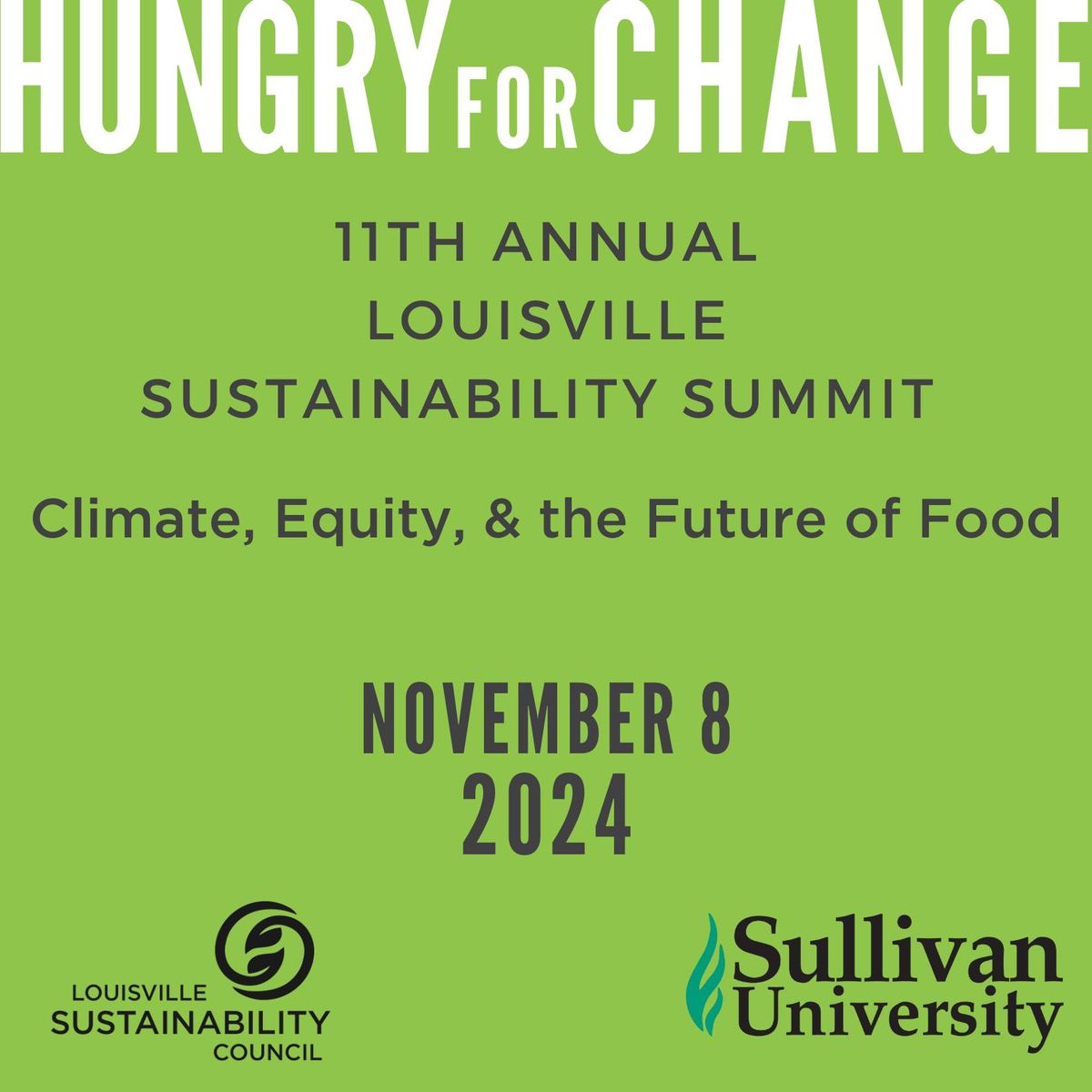 2024 Louisville Sustainability Summit- Hungry for Change: Climate, Equity, & the Future of Food