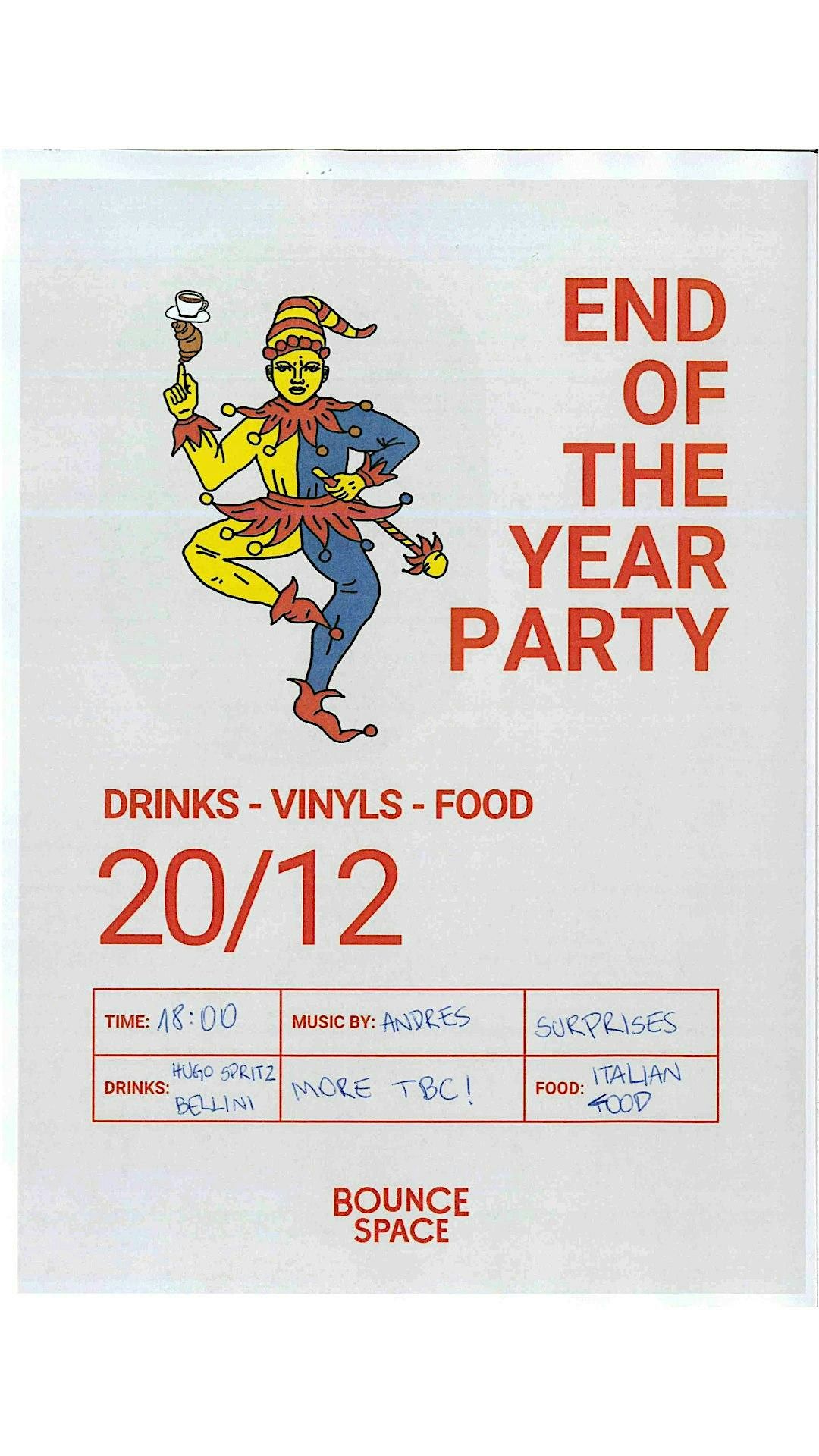 End of the Year Party