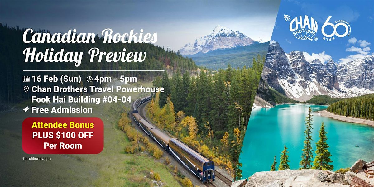 Canadian Rockies Holiday Preview