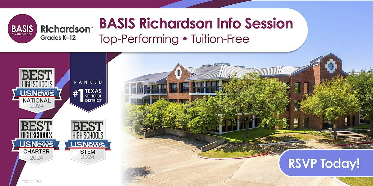 Coffee, Tea & Conversation - Come hear from BASIS Richardson Head of School