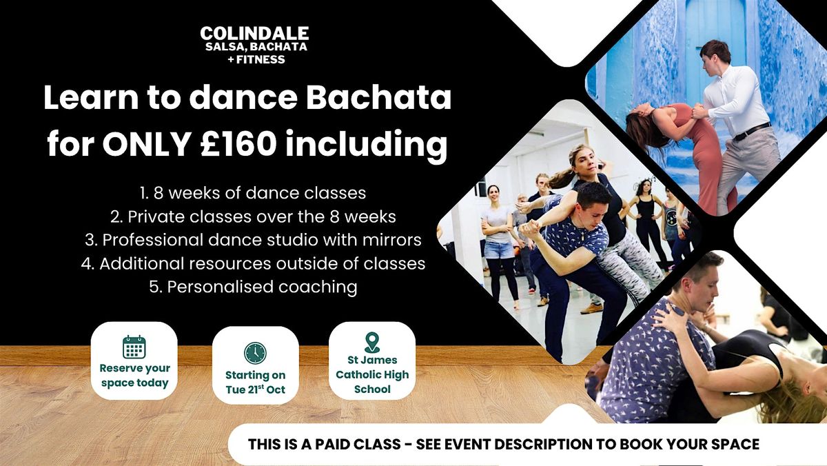 Learn to dance Bachata 8 weeks dance course for beginners - Level 1, St ...