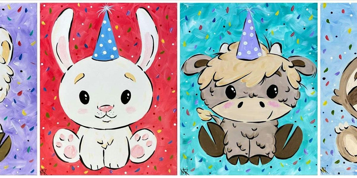 New Year's Party Animals - Paint and Sip by Classpop!\u2122