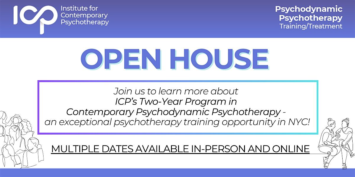 Two Year Training Program in Psychodynamic Psychotherapy Info Sessions