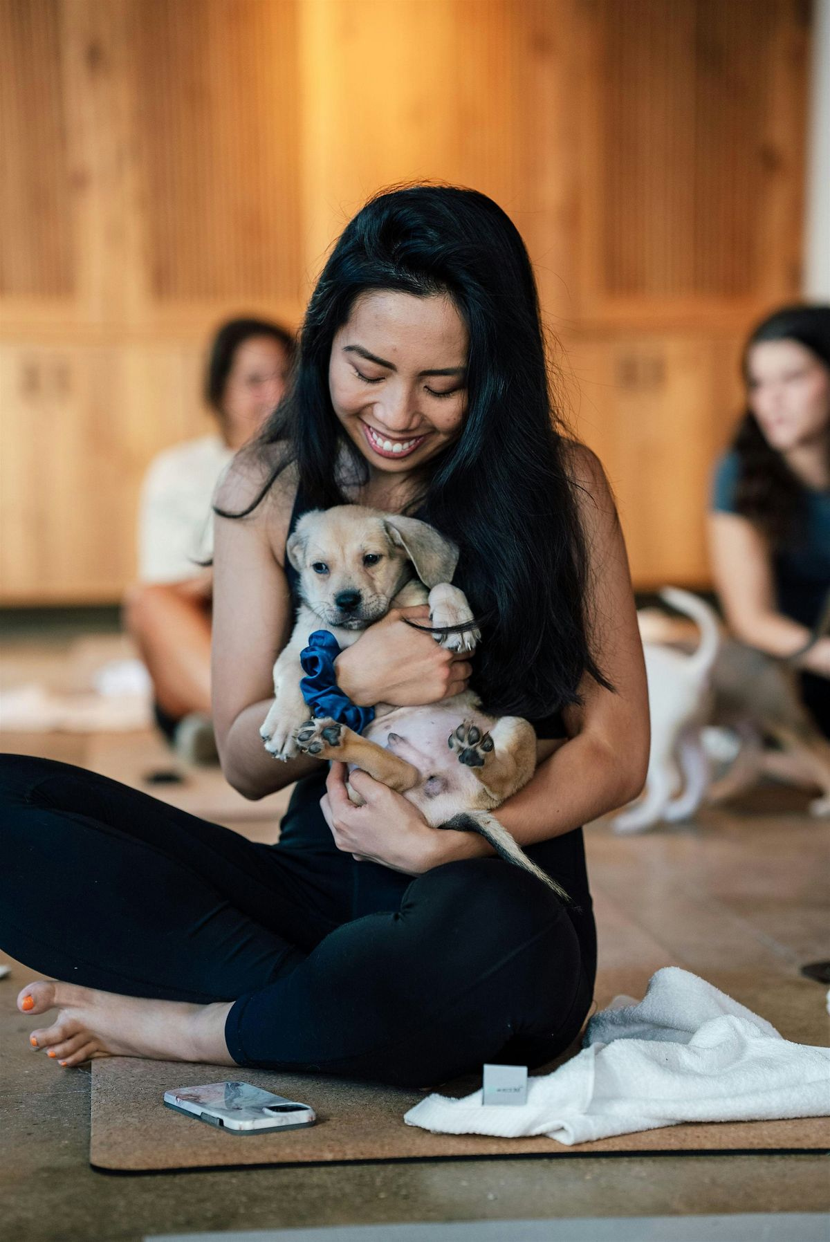 National Puppy Day Yoga with Wags & Walks