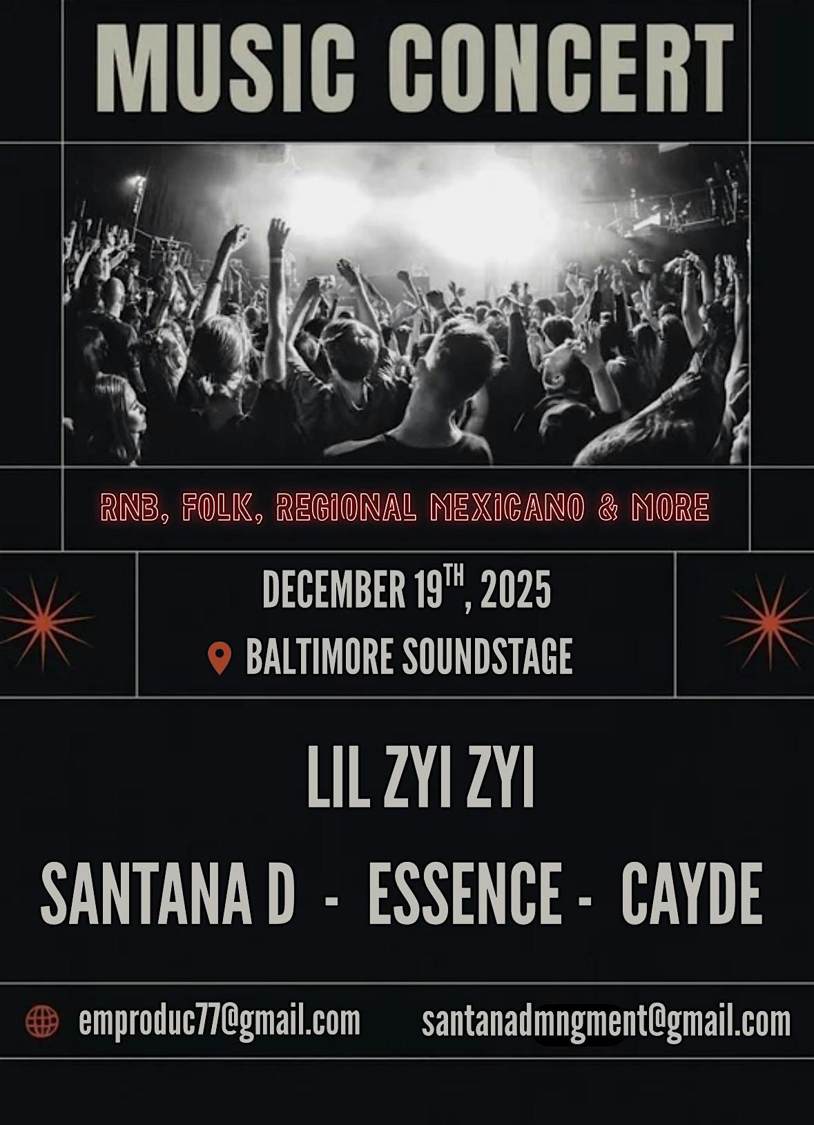 SANTANA D CONCERT ( 3 SPECIAL GUEST )
