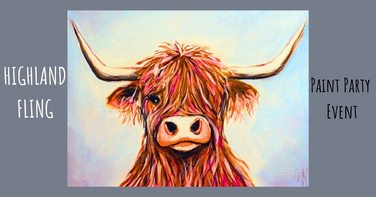 Highland Fling - Sip, Paint & Relax Night in YAXLEY