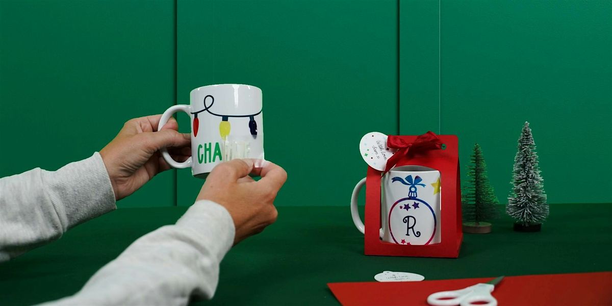 Make a Personalised Christmas Mug Masterclass with Cricut\u2122