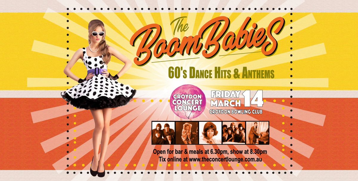 The BoomBabies - 60's Dance Hits & Anthems