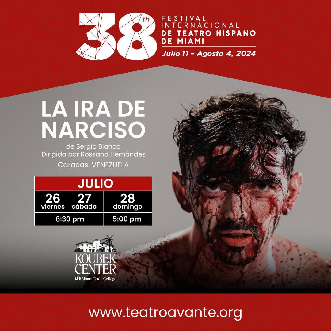 Festival Internacional de Teatro Hispano, La Ira del Narciso, Deus Ex Machina, Caracas 