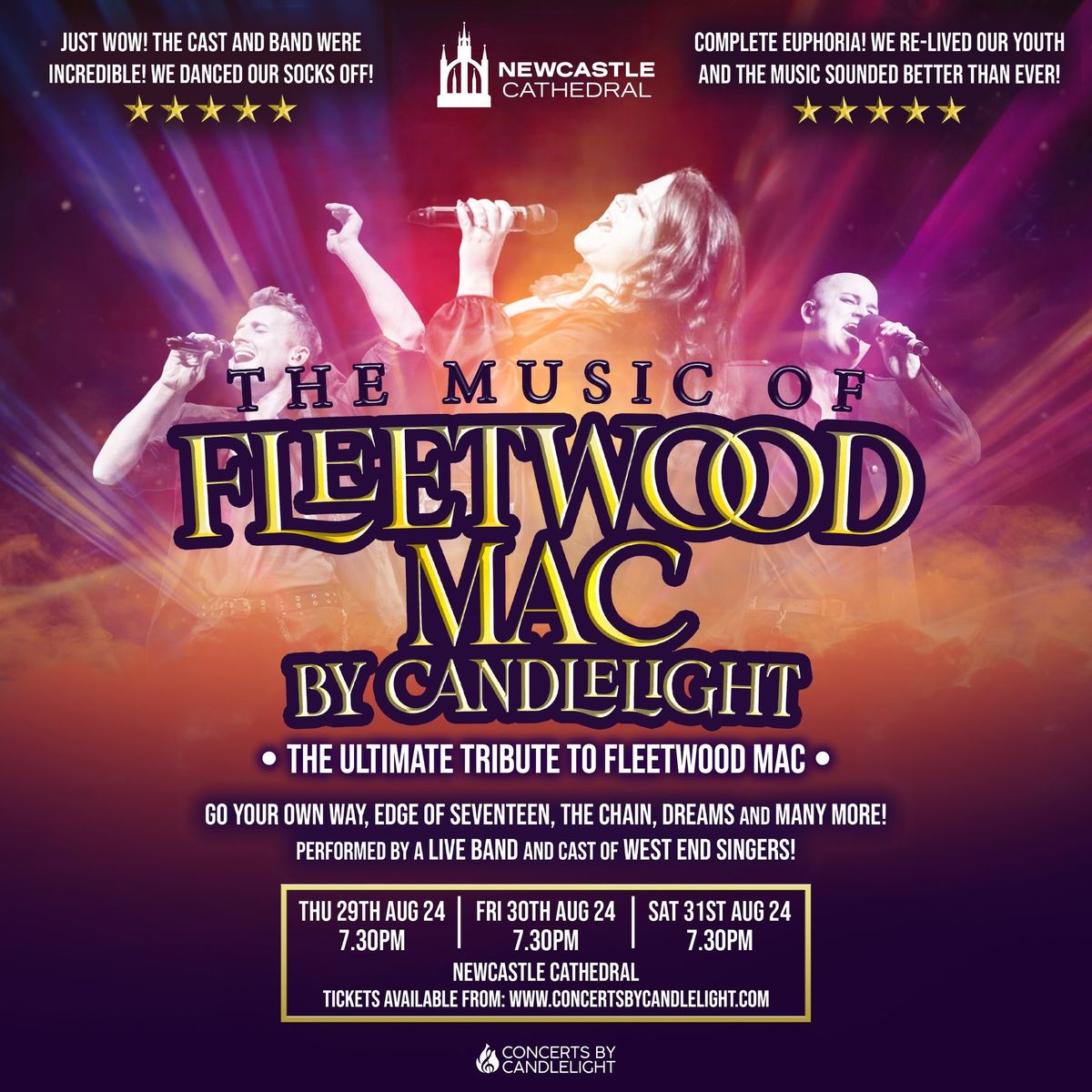 Fleetwood Mac By Candlelight At Newcastle Cathedral