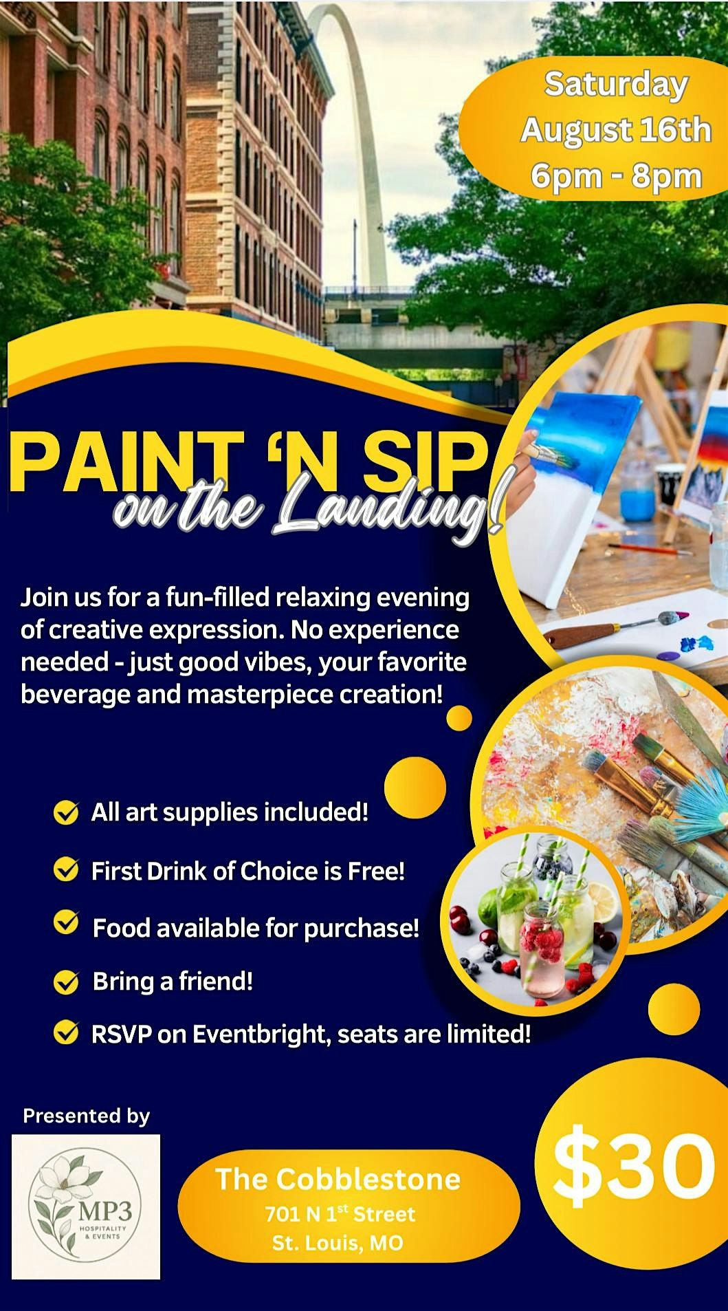Paint 'N Sip Party