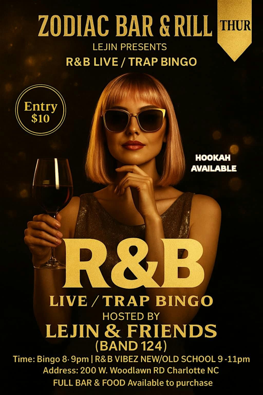 R&B LIVE\/TRAP BINGO