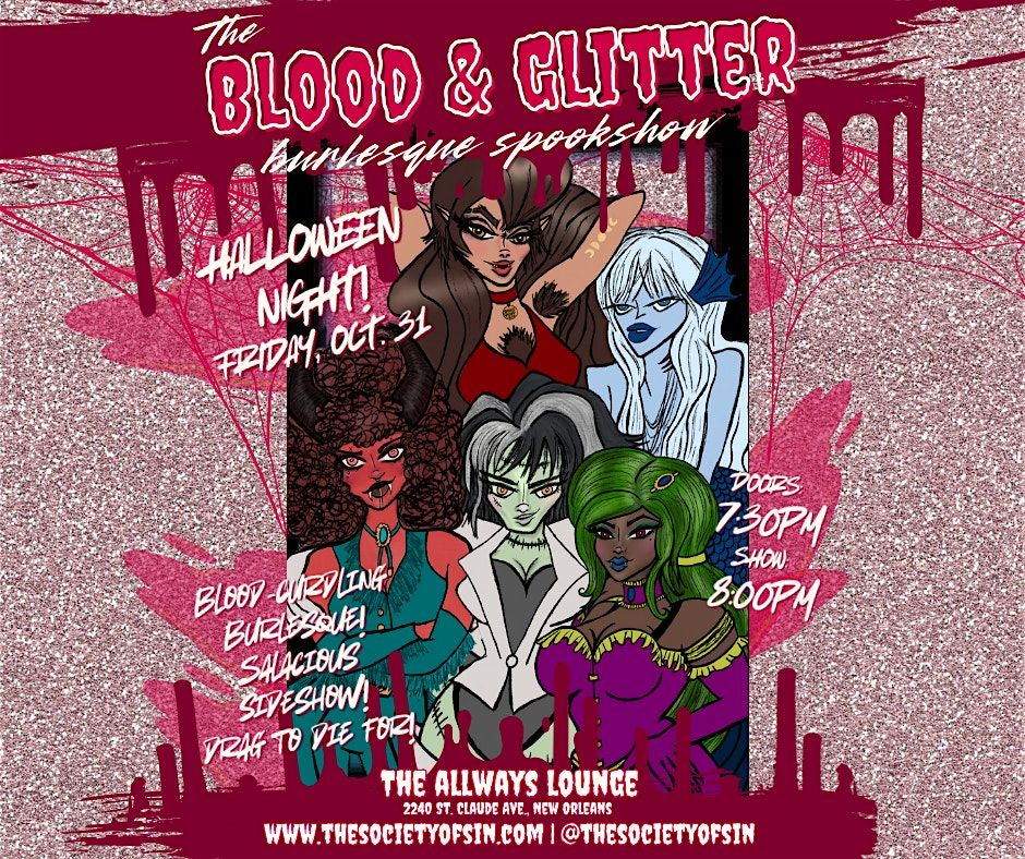 The Blood & Glitter Burlesque Spookshow