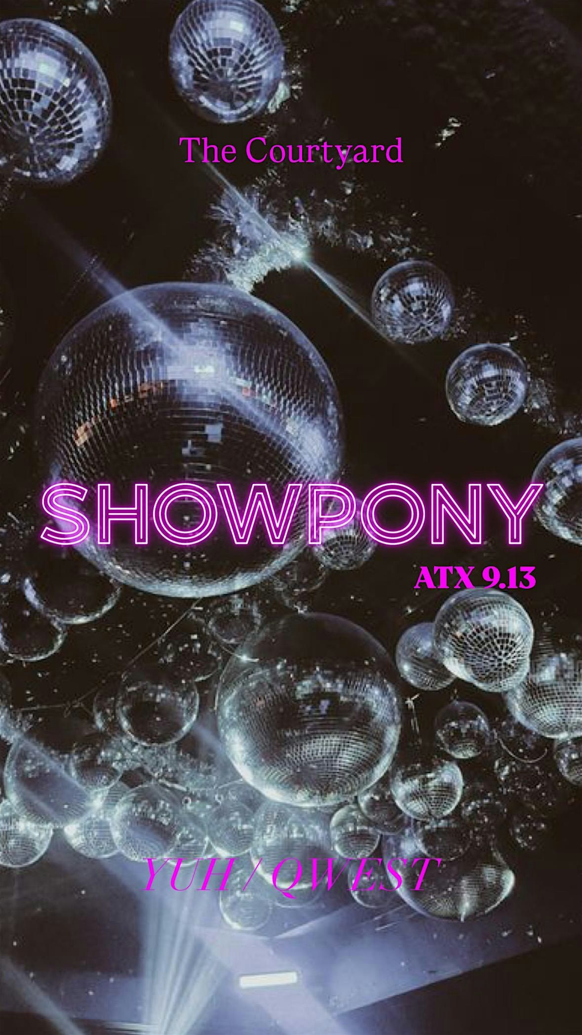 Showpony - September 13th