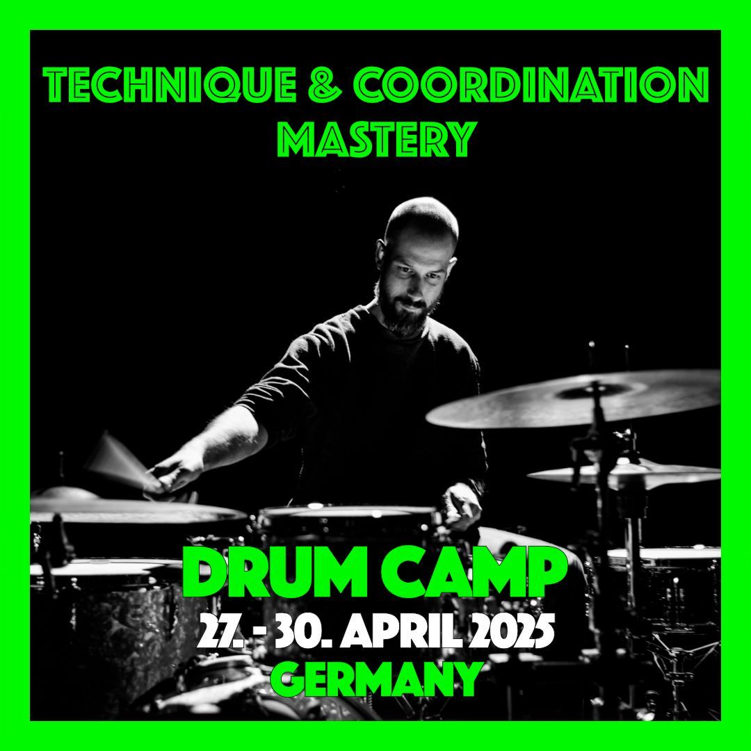 Benny Greb Drum Camp: TECHNIQUE & COORDINATION MASTERY 2025