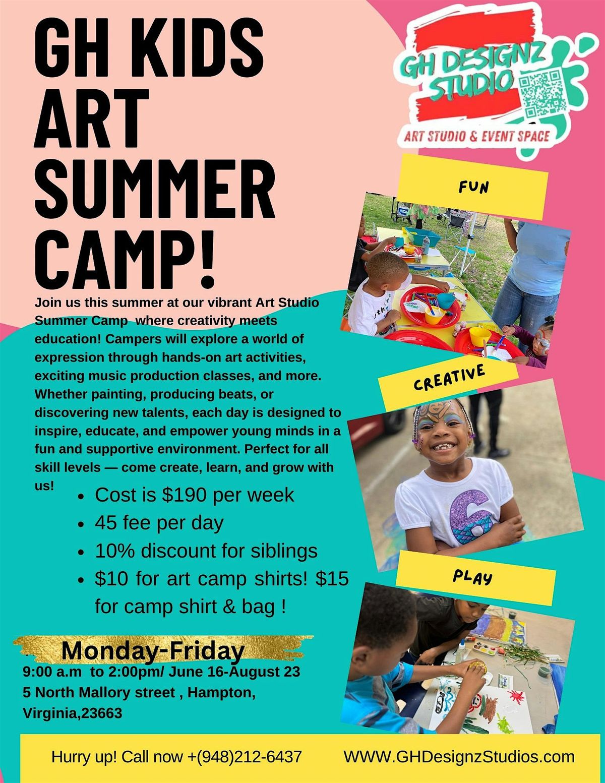 Young Creative: Paint, Plant & Play