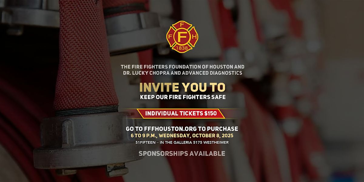 Keep Our Fire Fighters Safe Fundraiser - October 8, 2025