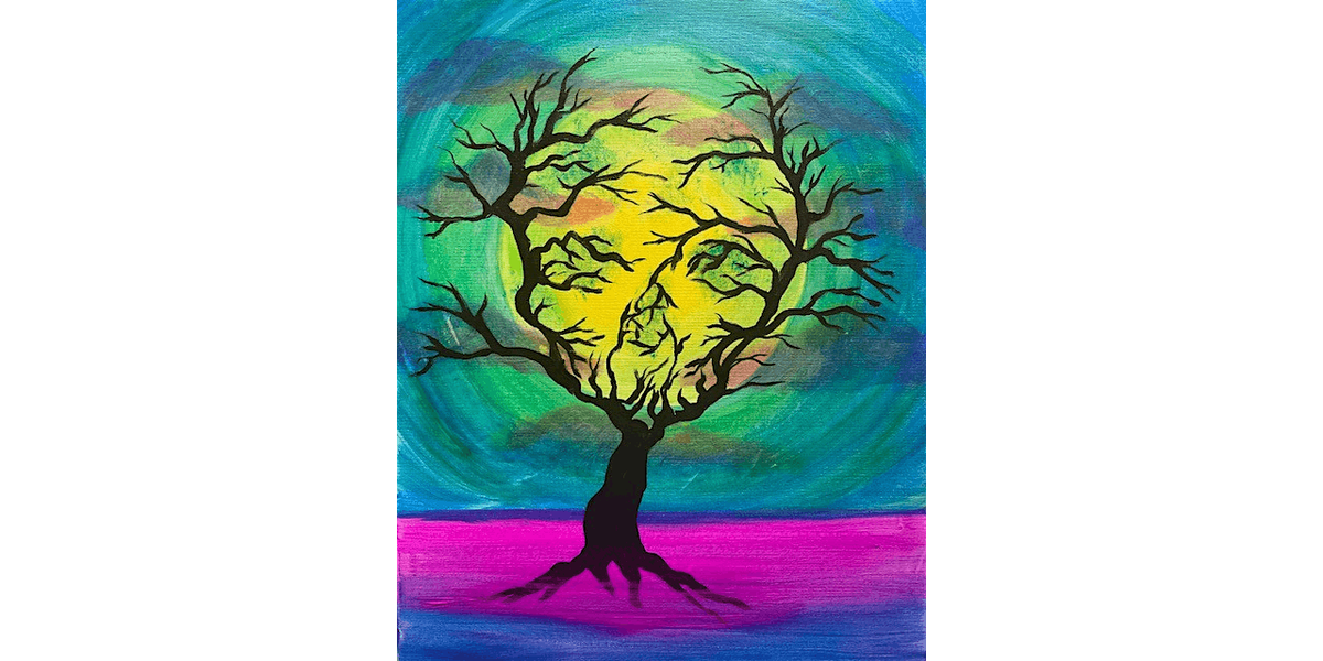 Skull Moon Rising - Paint and Sip in Phoenix | Classpop!\u2122