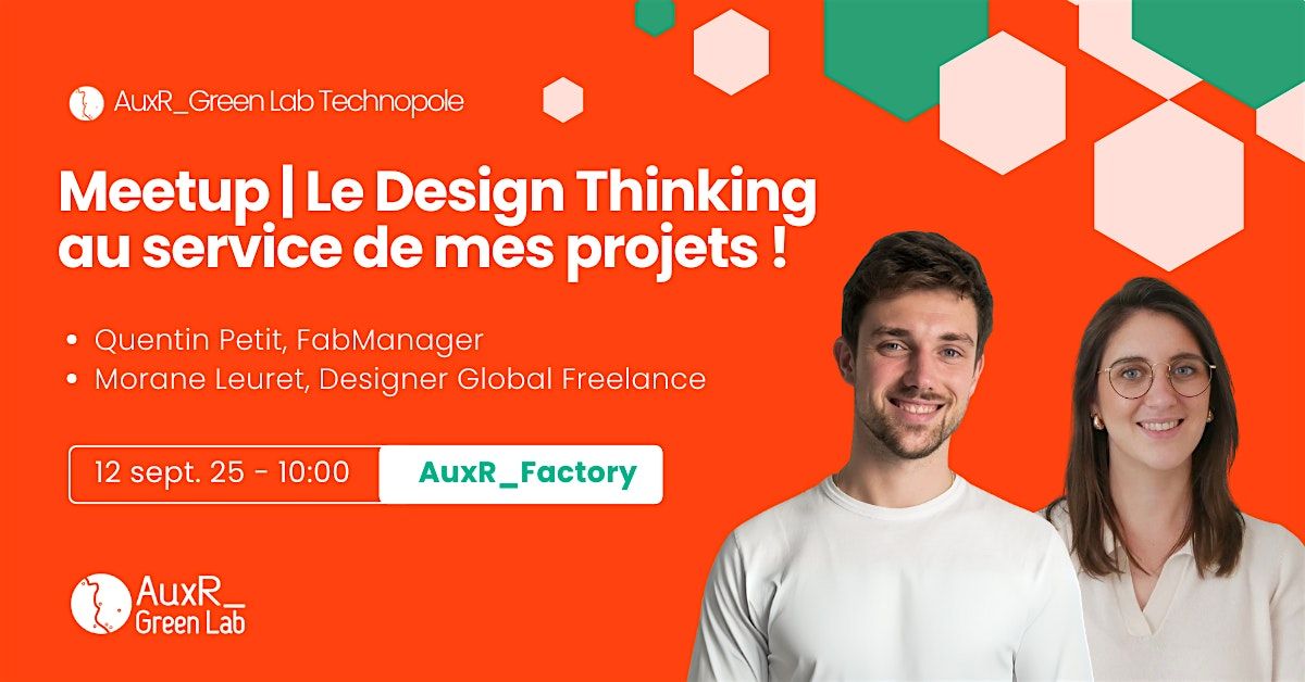 Meetup | Le Design Thinking au service de mes projets !