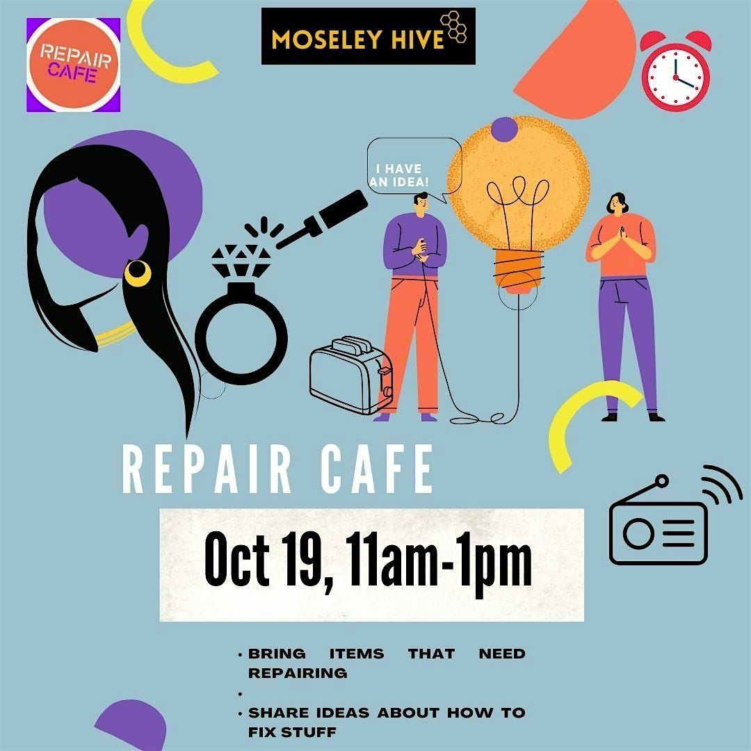 Repair Cafe, FIX IT NOT BIN IT